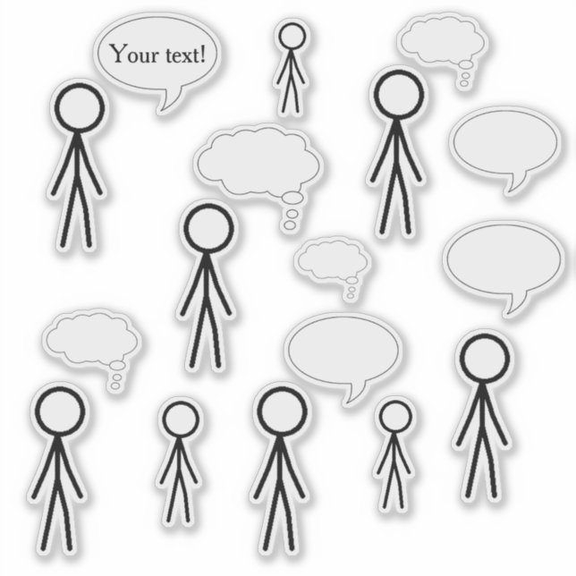 Pegatinas de pegamento y burbujas (Anverso)