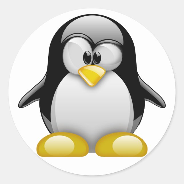 Pegatinas de Penguin (Anverso)