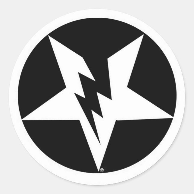 pegatinas de pentagrama (Anverso)