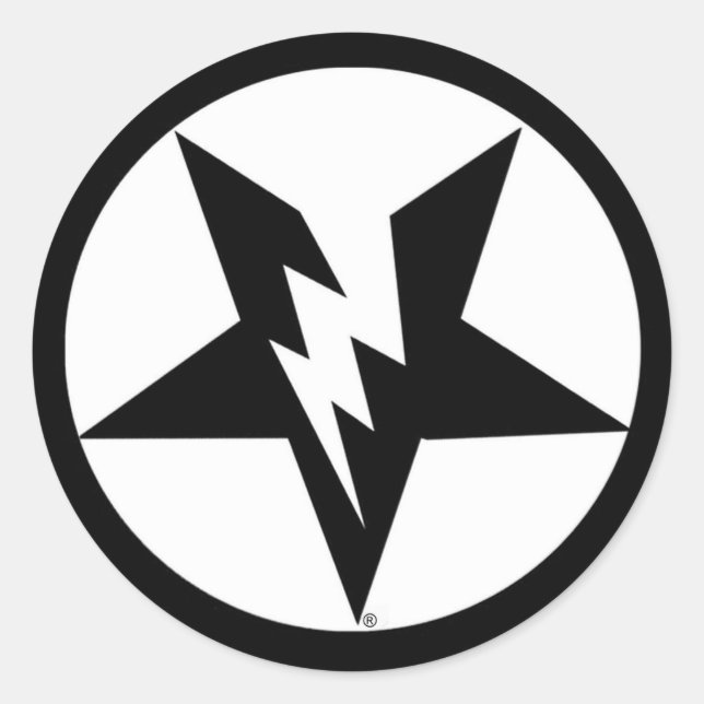 pegatinas de pentagrama (Anverso)