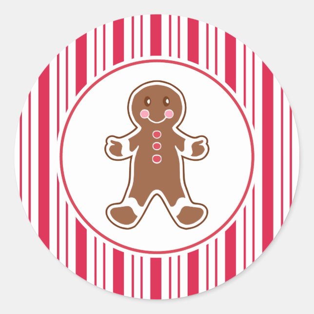 Pegatinas de Peppermint Gingerbread (Anverso)