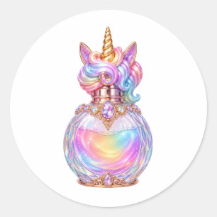 Pegatinas de perfume de unicornio