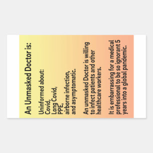 Pegatinas de periódicos informativos de Médicos de