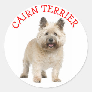 Pegatinas de perro cachorro de amor Terrier de Cai