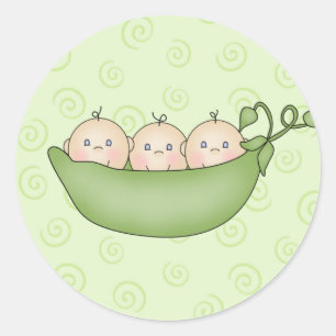 pegatinas de personalizable Baby Shower
