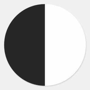 Pegatinas de PERSONALIZABLE blanco y negro