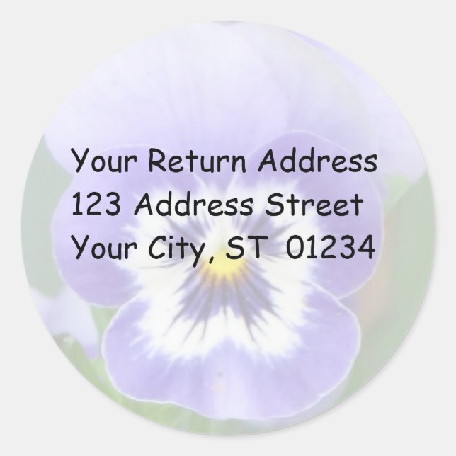 Pegatinas de personalizable msPansy (Anverso)