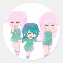 Pegatinas de personalizado Best Friends