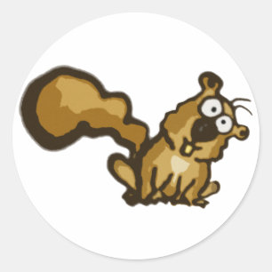 Pegatinas de personalizado Squirrel