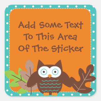 Pegatinas de personalizado Whoot Owl