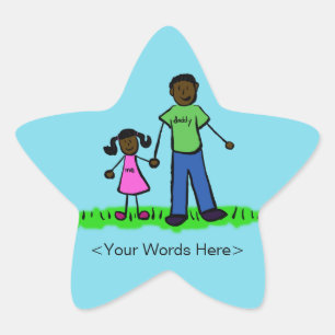 Pegatinas de Personalizados de caracteres de famil