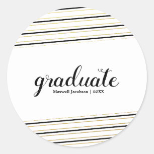 Pegatinas de Personalizados de graduados modernos