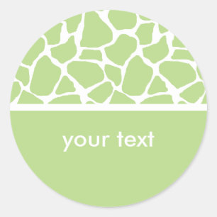 Pegatinas de Personalizados de la orquesta verde