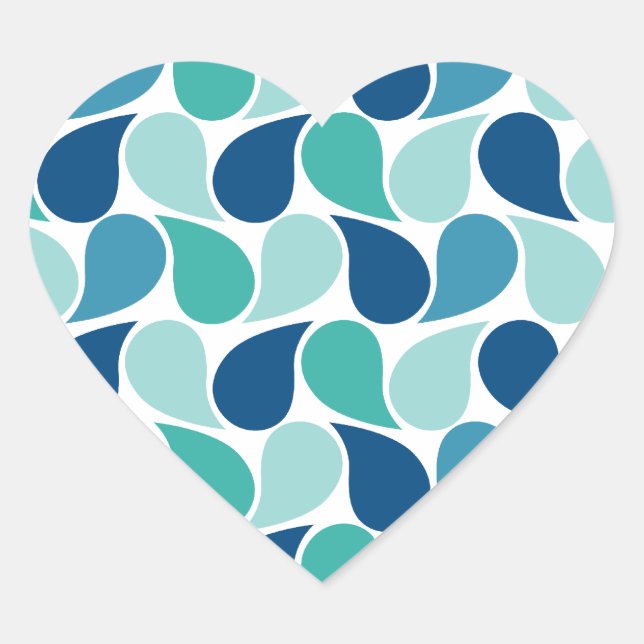 Pegatinas de personalizados de patrones de caídas (Anverso)