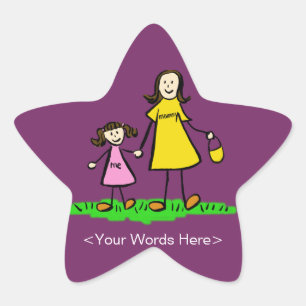 Pegatinas de Personalizados de personajes de la fa