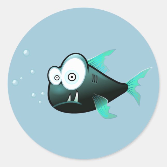 Pegatinas de pescado (Anverso)