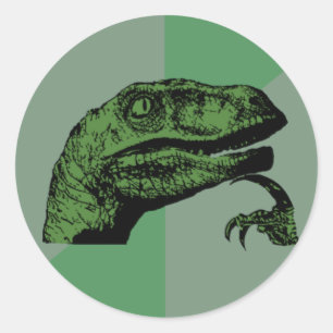 Pegatinas de Philosoraptor