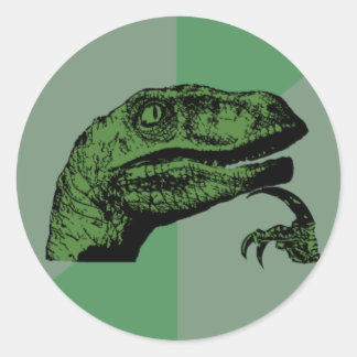 Pegatinas de Philosoraptor
