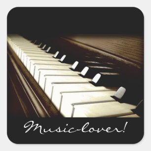 Pegatinas de Piano-keys de MUSIC-LOVER