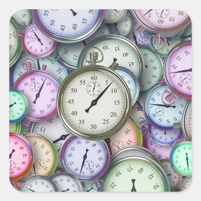 pegatinas de piezas de tiempo (Anverso)