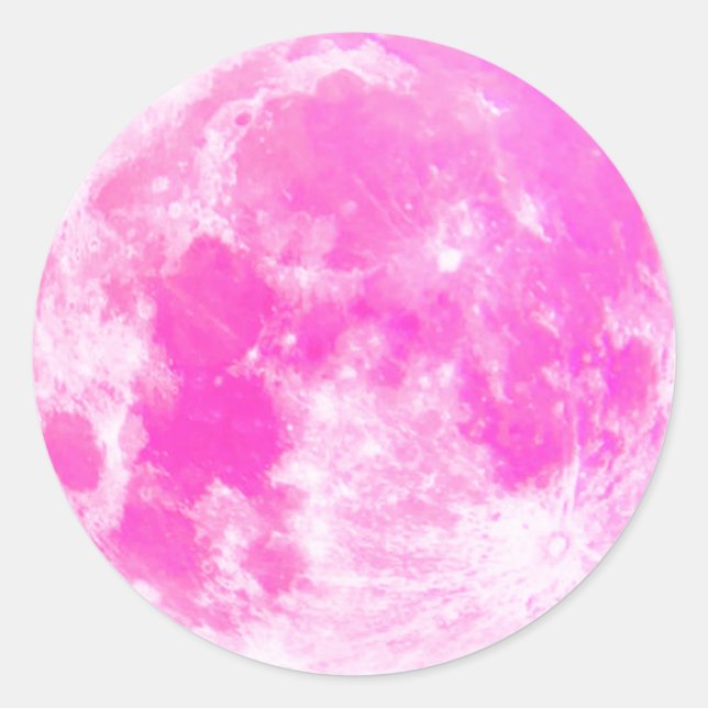 Pegatinas de Pink Moon (Anverso)