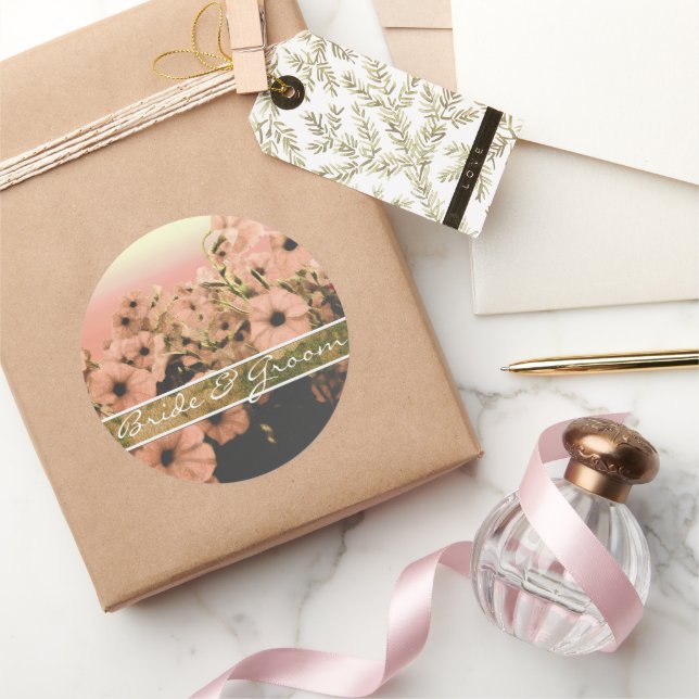 Pegatinas de Pink Petunia (Regalar)