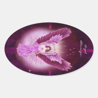 Pegatinas de Pink Sapphire Angel Blesss