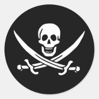 Pegatinas de Pirates Skull