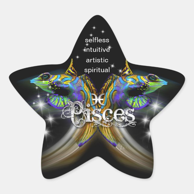 Pegatinas de Pisces (Anverso)