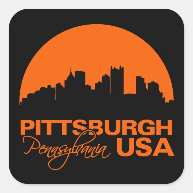 Pegatinas de PITTSBURGH (Anverso)