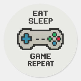 Pegatinas de Pixel Gaming – Divertidas Calcomanías