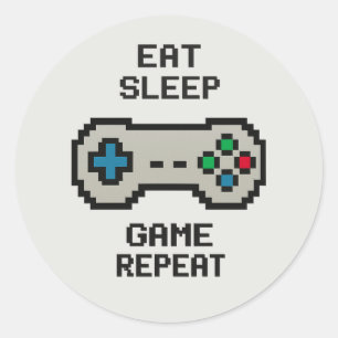 Pegatinas de Pixel Gaming – Divertidas Calcomanías