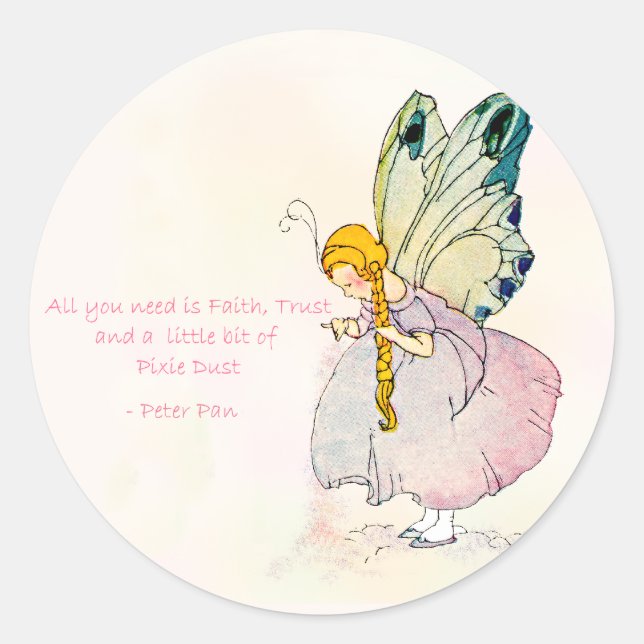 Pegatinas de Pixie Dust Faerie (Anverso)