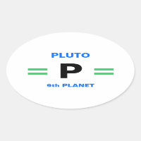 Pegatinas de Planet PLUTO (4)