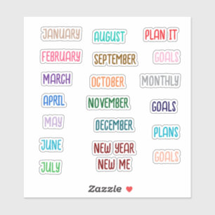 Pegatinas de planificación de Personalizables deco