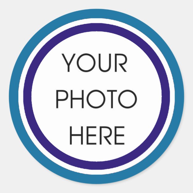 Pegatinas de plantilla de azul y marina (Anverso)