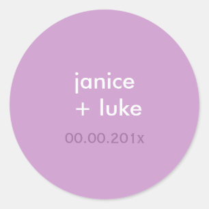 Pegatinas de plantilla fáciles/púrpura/lila/lavand