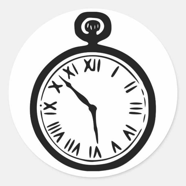 Pegatinas de Pocket Watch (Anverso)