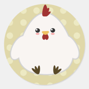 Pegatinas de pollo