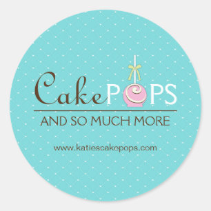 Pegatinas de pop de pasteles caprichosos