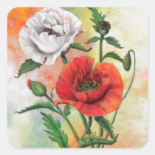 Pegatinas de Poppies