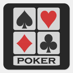 Pegatinas de póquer