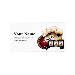 pegatinas de póquer, casino, adulto, dirección d