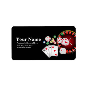 pegatinas de póquer, casino, adulto, dirección d