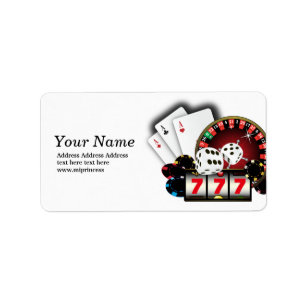 pegatinas de póquer, casino, adulto, dirección de