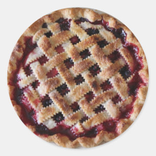 Pegatinas de postre de Cherry Pie Foodie