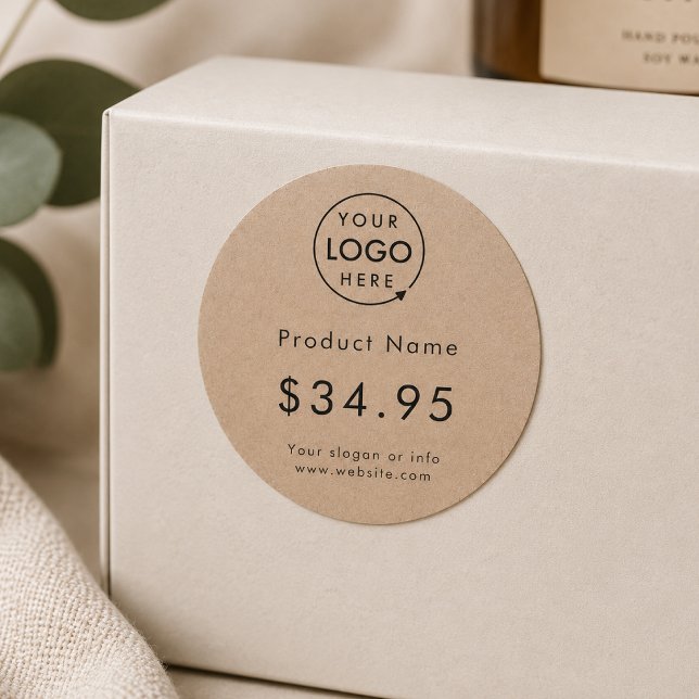 Pegatinas de Precio | Etiqueta de Precio de Produc (Your brand, your custom price stickers, available on a sheet or bulk roll in a range of colors)