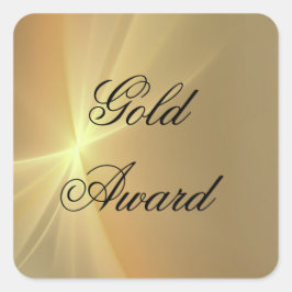Pegatinas de Premio de Oro para Álbumes de Recorte