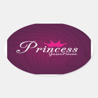 Pegatinas de Princess Oval
