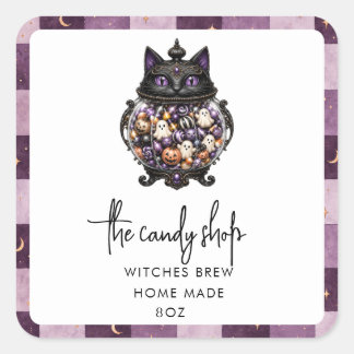 Pegatinas de productos de Halloween vibrantes